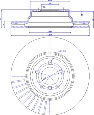 CAR 142.069 - Тормозной диск autospares.lv