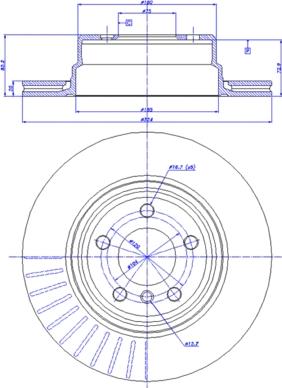 CAR 142.065 - Тормозной диск autospares.lv