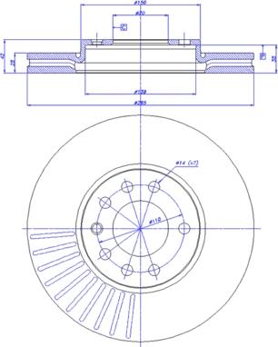 CAR 142.031 - Тормозной диск autospares.lv