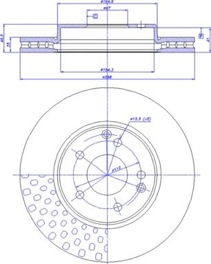 CAR 142.021 - Тормозной диск autospares.lv