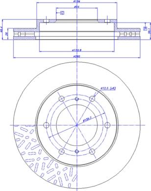 CAR 142.028 - Тормозной диск autospares.lv