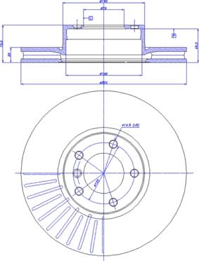 CAR 142.079 - Тормозной диск autospares.lv