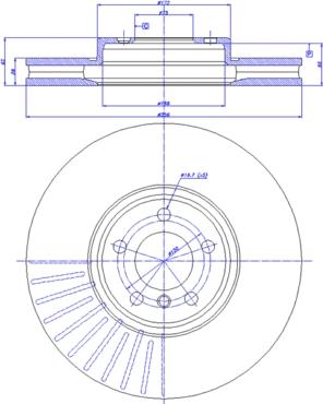 CAR 142.075 - Тормозной диск autospares.lv