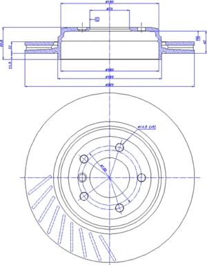 CAR 142.076 - Тормозной диск autospares.lv