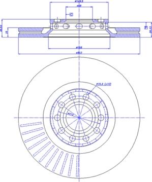 Icer 78BD4065-2 - Тормозной диск autospares.lv