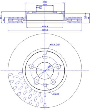 CAR 142.194 - Тормозной диск autospares.lv