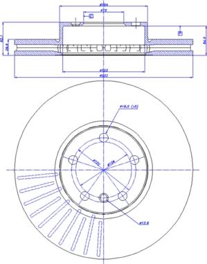 CAR 142.1490 - Тормозной диск autospares.lv