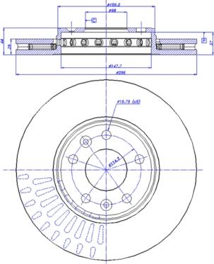 CAR 142.1493 - Тормозной диск autospares.lv