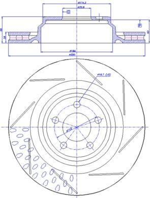 CAR 142.1449 - Тормозной диск autospares.lv