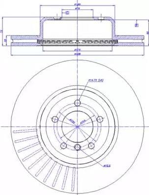 CAR 142.1444 - Тормозной диск autospares.lv