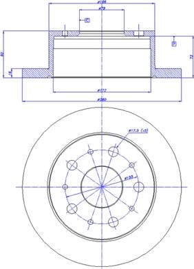 CAR 142.1414 - Тормозной диск autospares.lv