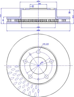 CAR 142.1417 - Тормозной диск autospares.lv