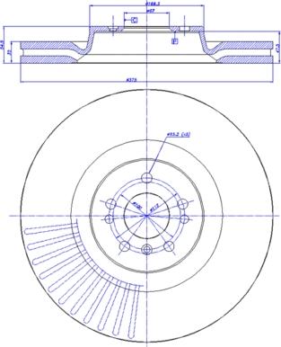 CAR 142.1484 - Тормозной диск autospares.lv