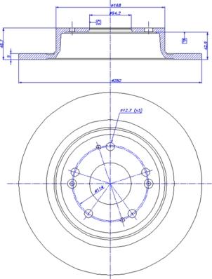 CAR 142.1480 - Тормозной диск autospares.lv