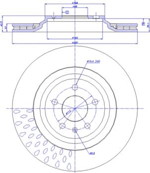 CAR 142.1435 - Тормозной диск autospares.lv