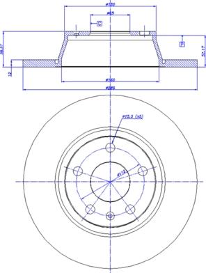 CAR 142.1431 - Тормозной диск autospares.lv