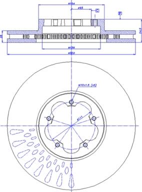 CAR 142.1420 - Тормозной диск autospares.lv