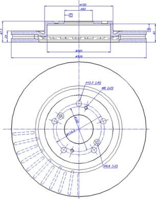 CAR 142.1421 - Тормозной диск autospares.lv