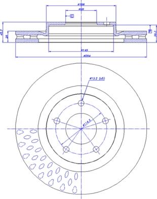 CAR 142.1476 - Тормозной диск autospares.lv