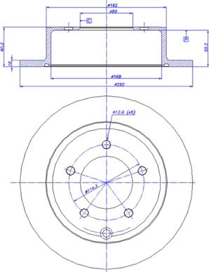 CAR 142.1477 - Тормозной диск autospares.lv