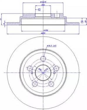 CAR 142.1565 - Тормозной диск autospares.lv