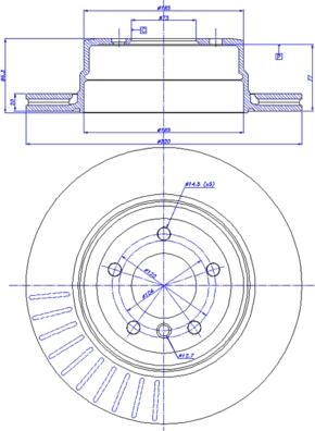 CAR 142.1562 - Тормозной диск autospares.lv