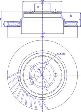 CAR 142.158 - Тормозной диск autospares.lv