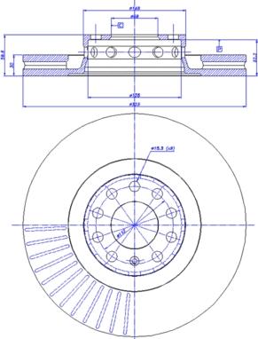 CAR 142.1573 - Тормозной диск autospares.lv