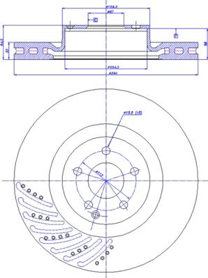 Pilenga V996 - Тормозной диск autospares.lv