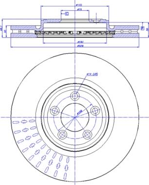 CAR 142.1641 - Тормозной диск autospares.lv