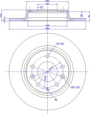 CAR 142.1096 - Тормозной диск autospares.lv