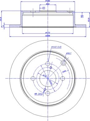 CAR 142.1097 - Тормозной диск autospares.lv