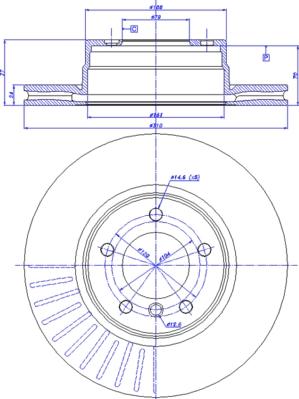 CAR 142.1066 - Тормозной диск autospares.lv