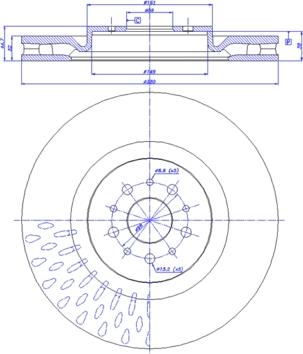 CAR 142.1086 - Тормозной диск autospares.lv