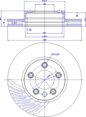 CAR 142.1036 - Тормозной диск autospares.lv