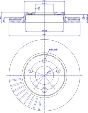 CAR 142.1028 - Тормозной диск autospares.lv