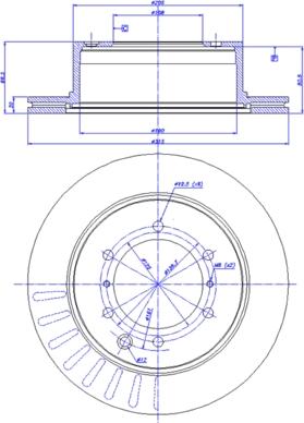 CAR 142.1155 - Тормозной диск autospares.lv