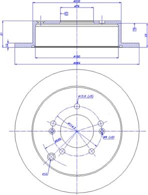 CAR 142.1158 - Тормозной диск autospares.lv