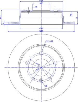 CAR 142.1169 - Тормозной диск autospares.lv