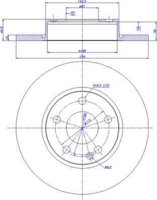 CAR 142.1166 - Тормозной диск autospares.lv