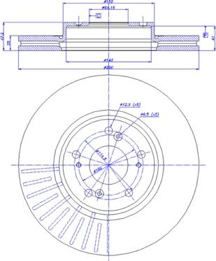 CAR 142.1161 - Тормозной диск autospares.lv