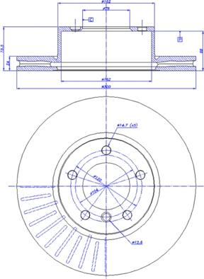 CAR 142.1163 - Тормозной диск autospares.lv