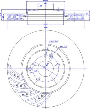 CAR 142.1101 - Тормозной диск autospares.lv