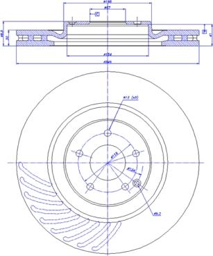 CAR 142.1102 - Тормозной диск autospares.lv