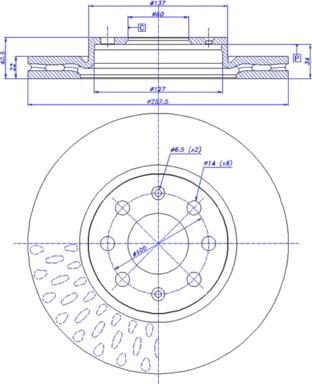 CAR 142.1180 - Тормозной диск autospares.lv