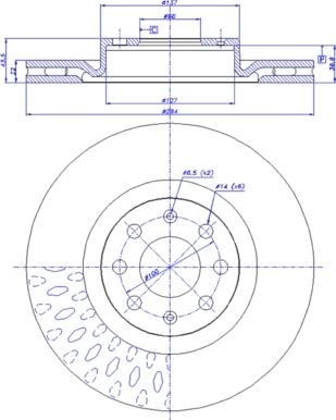 CAR 142.1181 - Тормозной диск autospares.lv