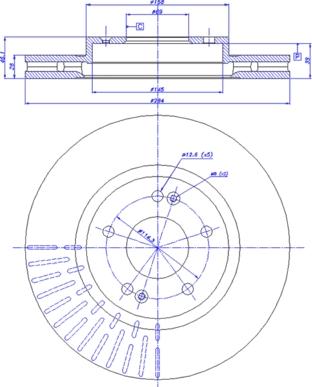 CAR 142.1183 - Тормозной диск autospares.lv