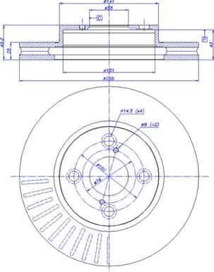 CAR 142.1139 - Тормозной диск autospares.lv