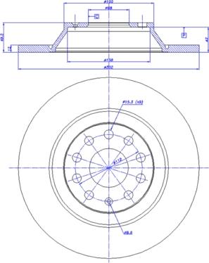 CAR 142.1130 - Тормозной диск autospares.lv