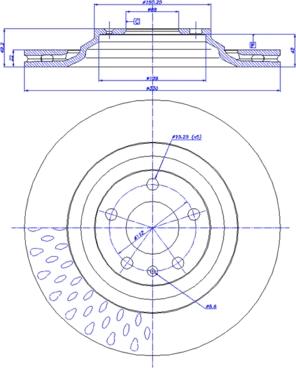 CAR 142.1131 - Тормозной диск autospares.lv